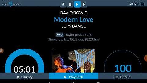 RuneAudio + Raspberry Pi3