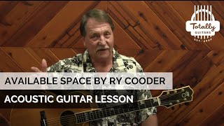 Available Space by Ry Cooder &amp; Leo Kottke – Guitar Lesson Preview from Totally Guitars