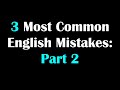 Common English Mistakes Quiz