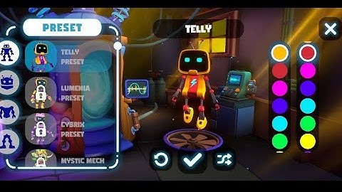 How to change tiny Robots color | Tiny Robot Portal Escape Game