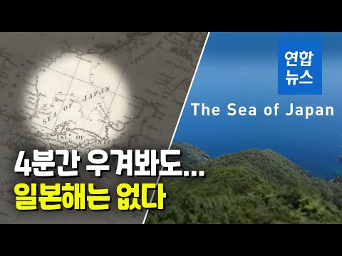 "일본해가 유일한 공인 명칭"…'동해' 아니라고 우기는 일본 / 연합뉴스 (Yonhapnews)