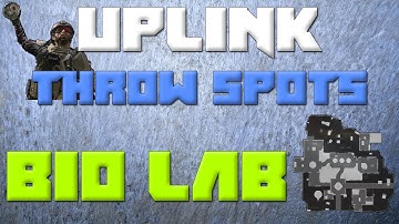 Advanced Warfare: Uplink Throw Spots | Bio Lab