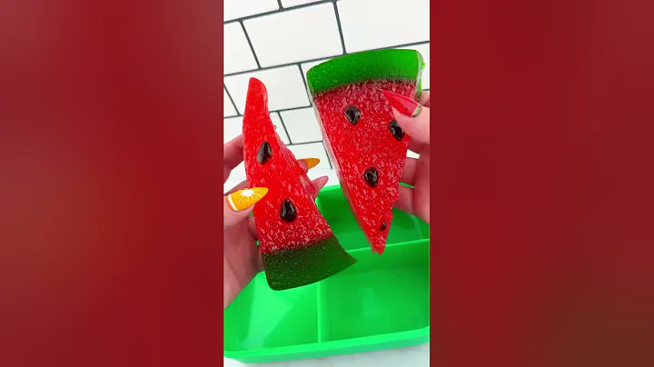 Packing School Lunch with CANDY Food *BENTO Box* Satisfying Video ASMR! #asmr 🍉🍭🍬