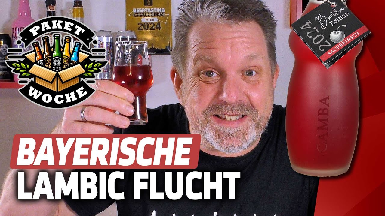 Verbotenes Bier?🍒🍺Camba Bavaria braut Sourcherry Lambic in Österreich!