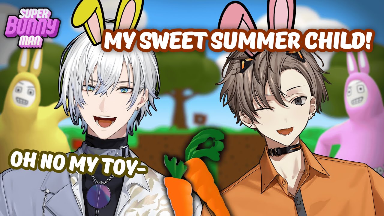 Kaelix & Alban Being Silly and SUS in Super Bunny Man 🐰