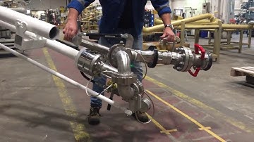 Emco Wheaton Land Loading Arm - Bottom Loading arm 6 swivel design FAT