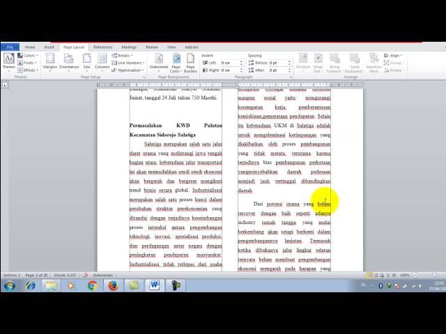 Cara Membuat Halaman Di Word 2016 Bahasa Inggris - Ruang Soal