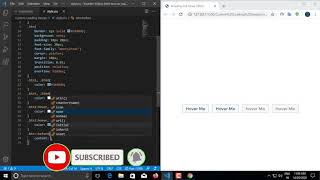 Amazing CSS Hover Effects l HTML5 and CSS3 l Visual Code Studio