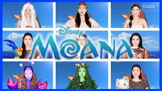 “MOANA MEDLEY” (One Woman Cover) I LOVE DISNEY♥