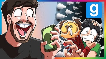 Gmod Deathrun but it’s Mr Beast Edition