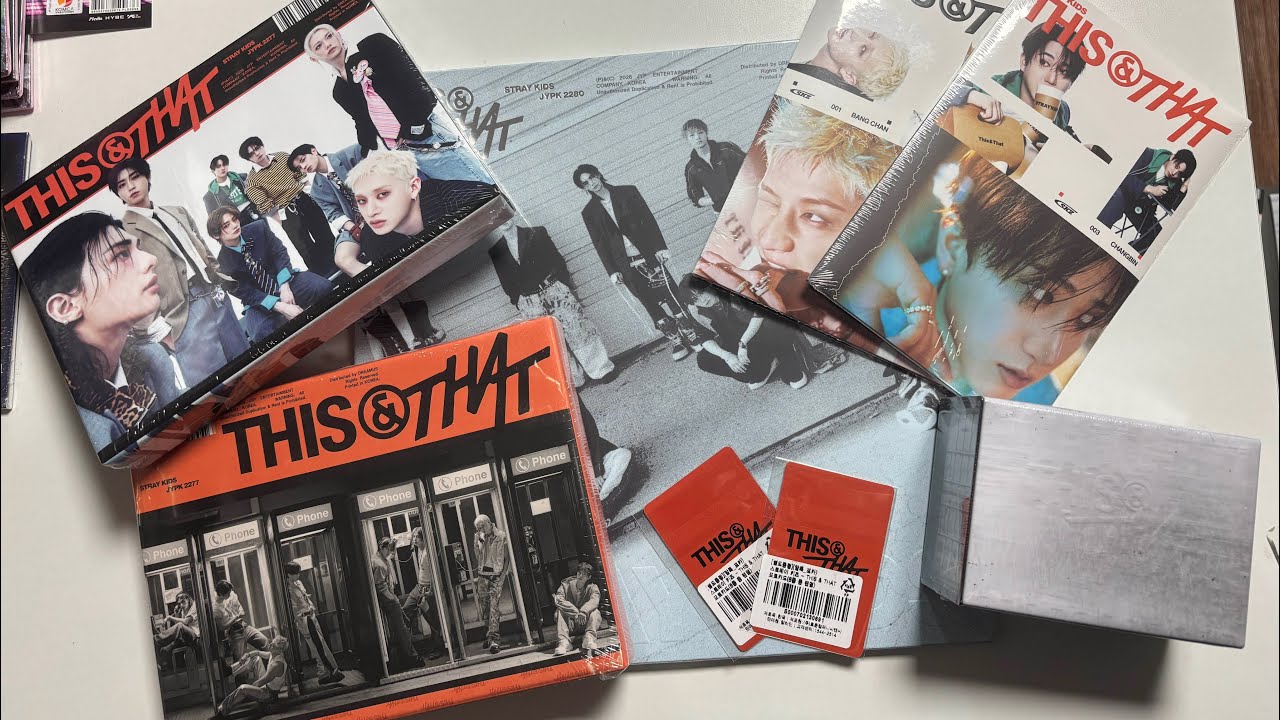 Stray Kids This & That Unboxing (This, That, Truck, LP, & versions