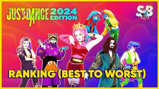 Ranking Just Dance 2024 Edition (Best to Worst)