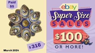 eBay $100 SuperSize Sales: Collectibles, MCM, Old Stuff, Things Pulled from Trash 🚮