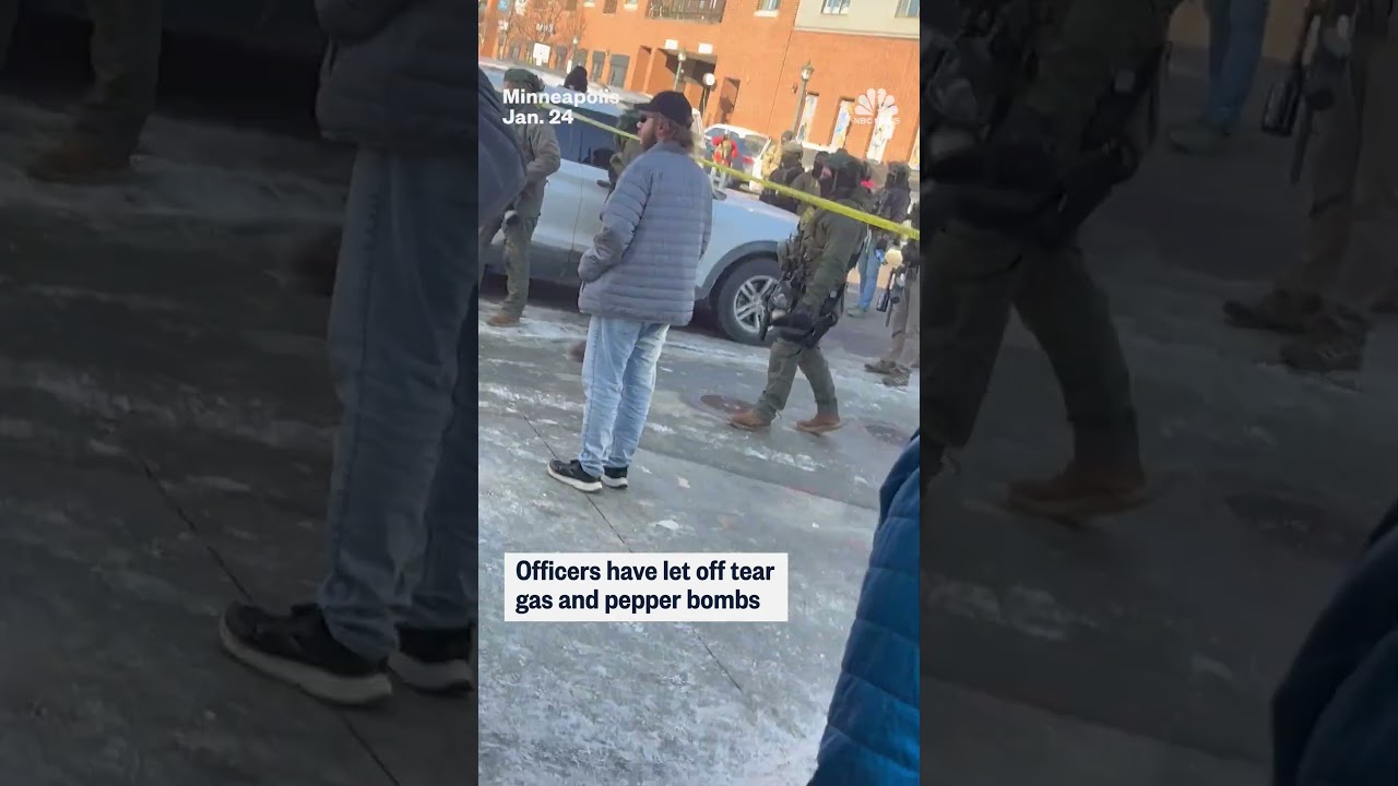 Crowds gather in Minneapolis after federal agent-involved shooting