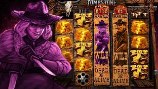 20,000X MAX WIN! TOMBSTONE BEGINS 4 SCATTER BONUS⚡