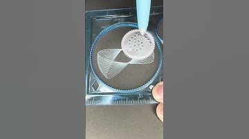 How many circles are there in this magical picture? #shorts #2024 #spirograph #art #toys