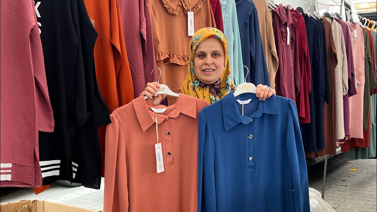 Güler ile pazar alışverişi