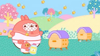 Molang and Piu Piu :  The Best Honey  | NEW EPISODES | SEASON 4 | Funny Compilation For Kids