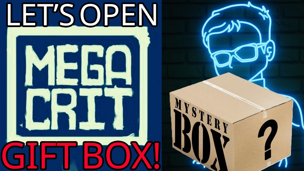 Full Unboxing of Mega Crit's Gift Package! - YouTube