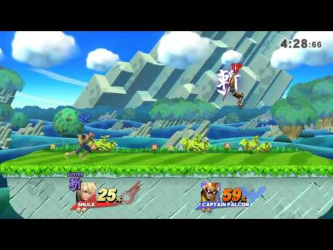 【スマブラwiiu】例のコンボをしようとして失敗するゴミシュルク