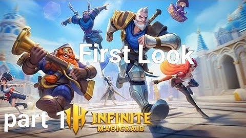 Infinite Magicraid Gameplay part 1 First Look