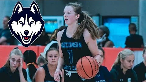 2024 5-Star Guard Allie Ziebell Visits UConn For F...