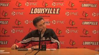 PT 1: Rick Pitino Pre-game Press Conference - DePaul 2/17/12