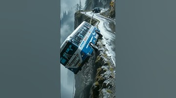 Indian Army saved Bus from falling into valley 🚌 #ai #army #viral video #youtubeshorts #soldier