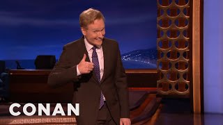 CONAN Monologue 09/15/14 | CONAN on TBS