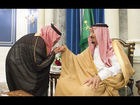 صاحب السمو الملكي الاميرعبدالعزيز بن سعود بن نايف يؤدي القسم وزيرا للداخلية