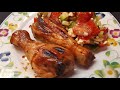 Маринованные Куриные ножки на гриле/Греческий салат Очень вкусный