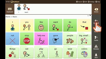 AVAZ AAC Made Easy - Create a Sentence