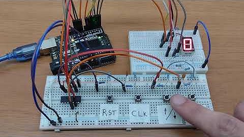 Contador BCD/HEX con Atmega328p - Assembler