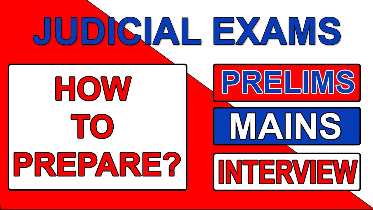 Judicial Exams How to Prepare? YouTube