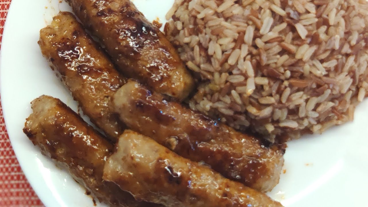 Skinless Pork Longanisa Longanisa Recipe Meat Sausage (Skinless