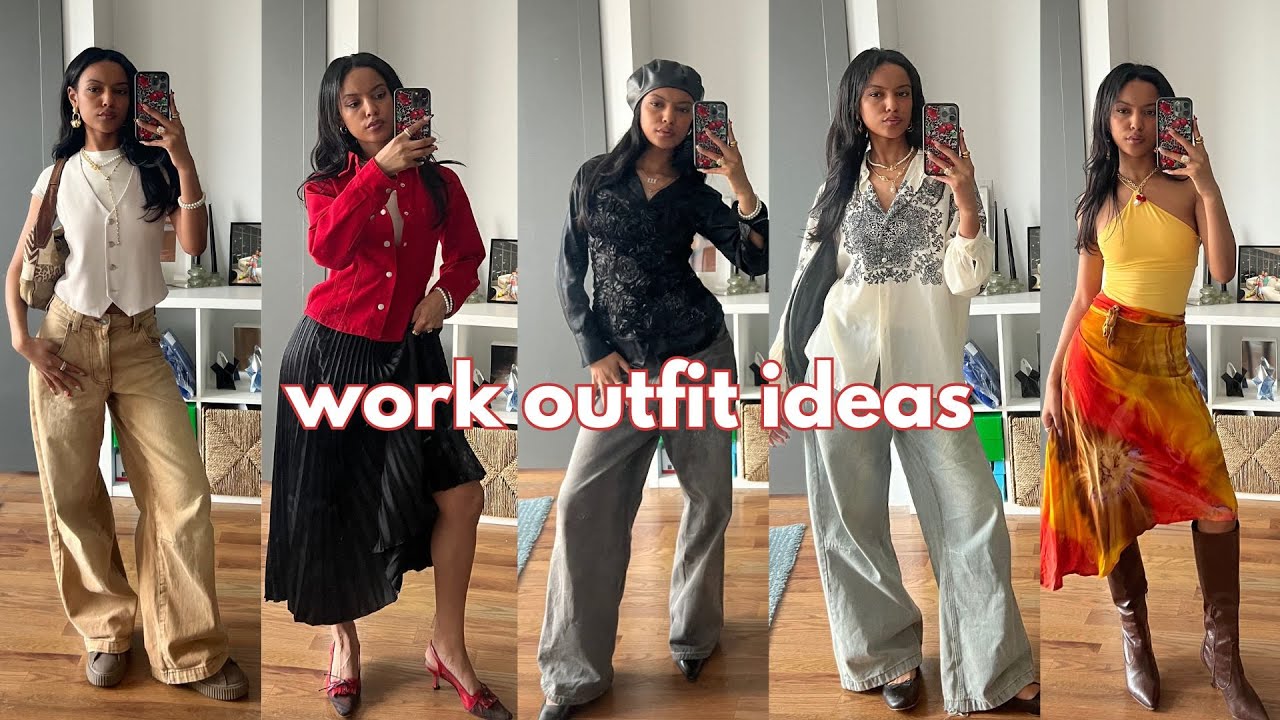 what i wore to work recently gen z corporate fashion office outfit