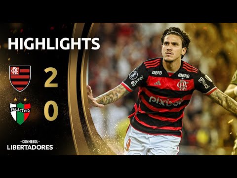 FLAMENGO vs. PALESTINO | HIGHLIGHTS | CONMEBOL LIBERTADORES 2024