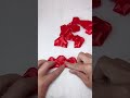 How to make red rose | #craft #ytshorts