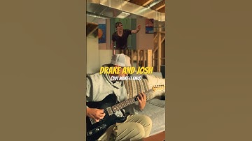 Drake and Josh but make it emo #guitarist #guitartok #riff #emo