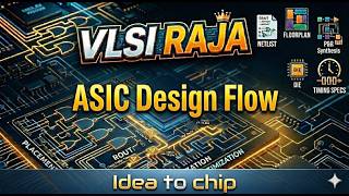 ASIC Flow || Physical Design || VLSI || RTL to GDS Flow
