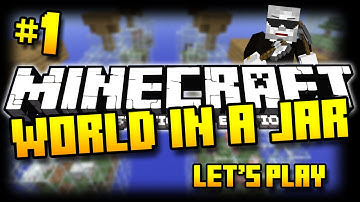 Minecraft PS3 - World In A Jar Survival - Part 1 - JARS EVERYWHERE! ( PS3 )