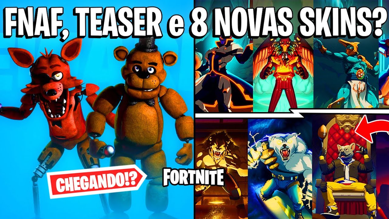 Five nights at freddy's X fortnite midas revenge 🐻🐰🐥🦊 : r/FortNiteBR