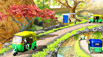 Offroad Tuk-Tuk Driving Simulator -City Auto Rickshaw Game -Android Gameplay