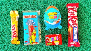 Asmr Most Popular Chocolates Lots Of Colorful Rainbow Lollipops Candies Unpacking Surprise Egg