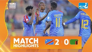 Highlights and goals of DR Congo (2-0) vs Zambia in International Friendly