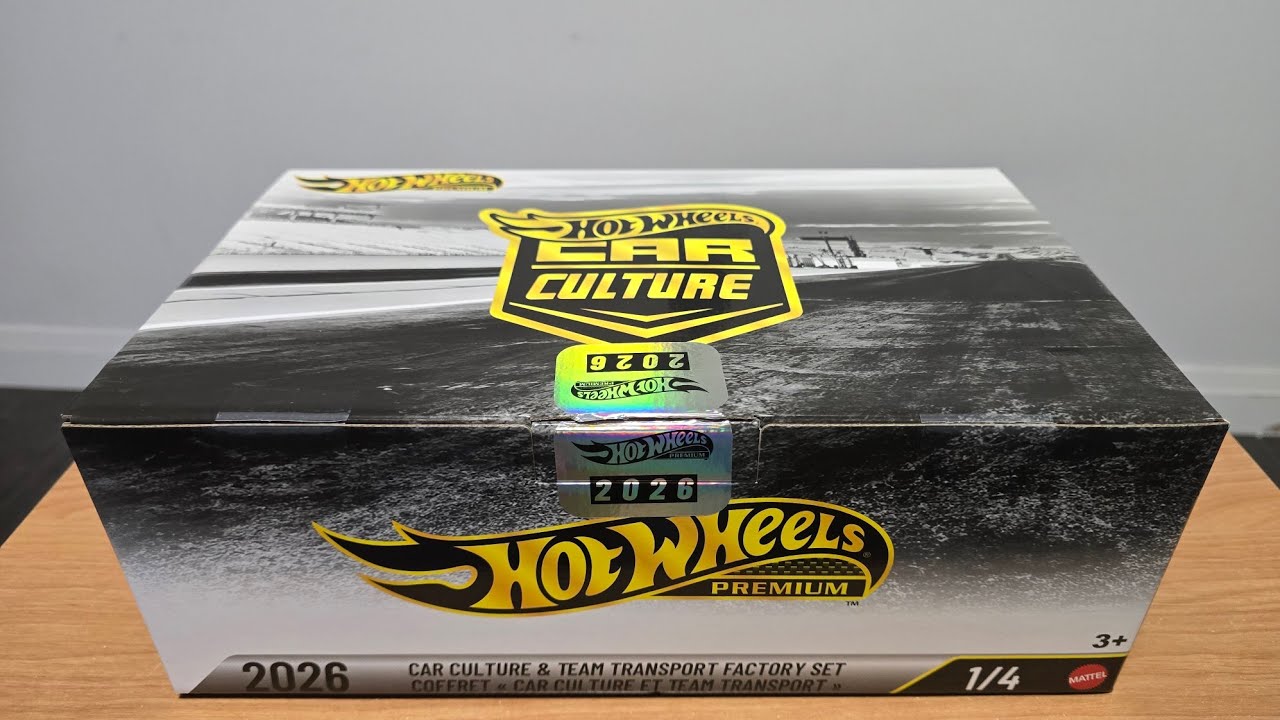 Unboxing of Hotwheels Premium Car Culture & Team Transport Factory