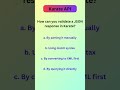 Karate API Basics: Multiple Choice Questions -22 | #shorts #KarateAPI #KarateFramework #apitesting