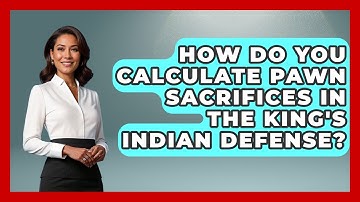 How Do You Calculate Pawn Sacrifices In The King