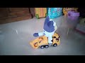 Bluey in a truck for 2 minutes and 32 seconds.