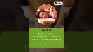 Massage Spa in Coimbatore   River Salon and Day Spa